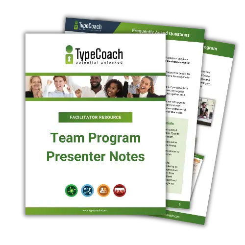 Notas do apresentador do programa de equipe